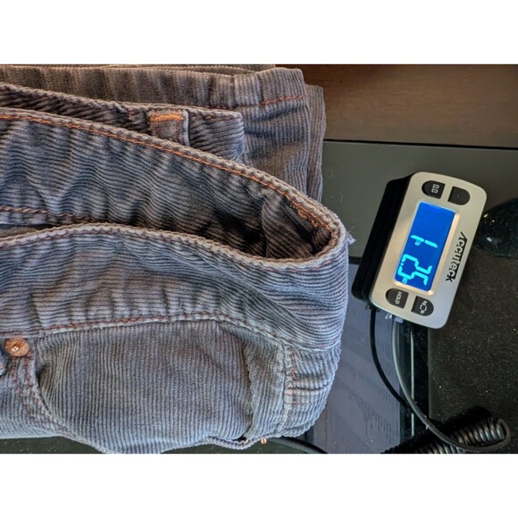 Polo Jeans Co Ralph Lauren Corduroy Pants Women’s Size 10 Gray Casual Preppy - Picture 9 of 9